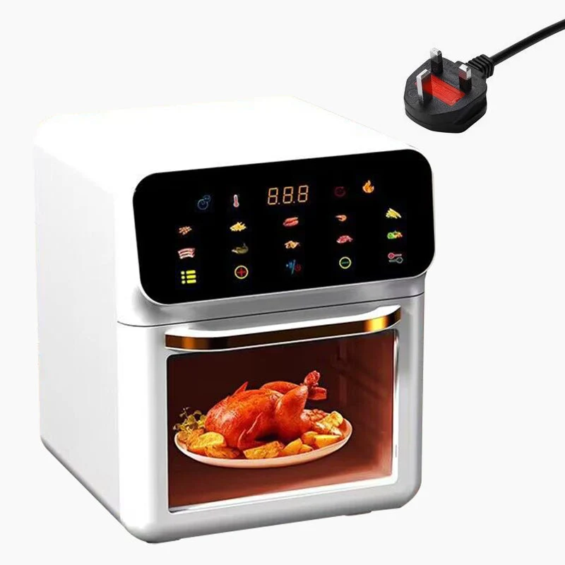 🔥60% Rabatt - TOP ANGEBOT🍳🍗 Multifunktionale Heißluftfritteuse mit Sichtfenster & Touchscreen | Kostenloser Versand✈️