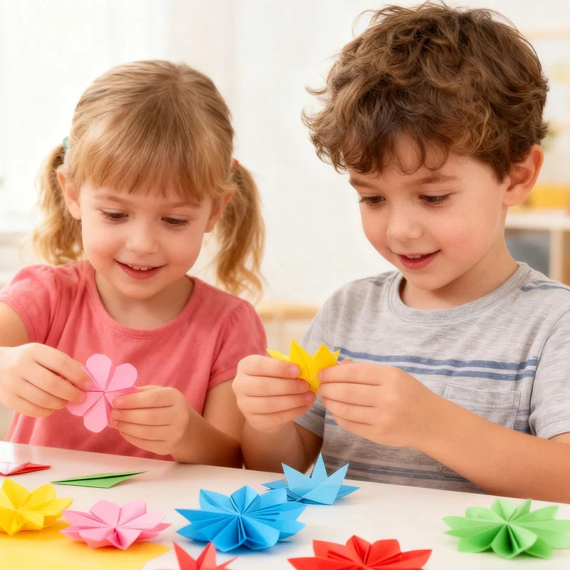 Buntes A4-Kopierpapier-Set für Handwerk & Basteln