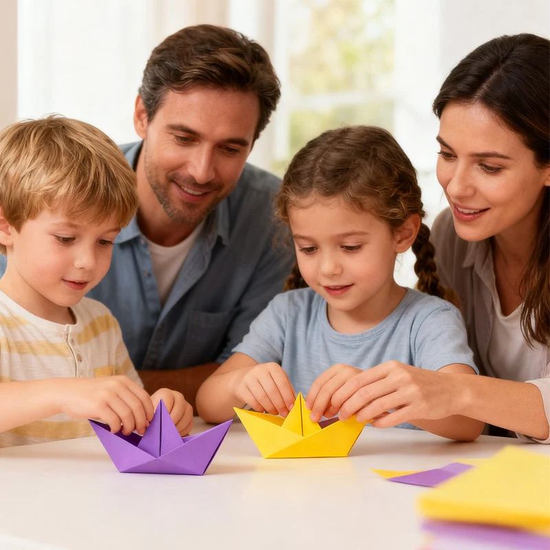 Buntes A4-Kopierpapier-Set für Handwerk & Basteln
