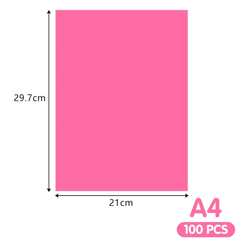 Buntes A4-Kopierpapier-Set für Handwerk & Basteln