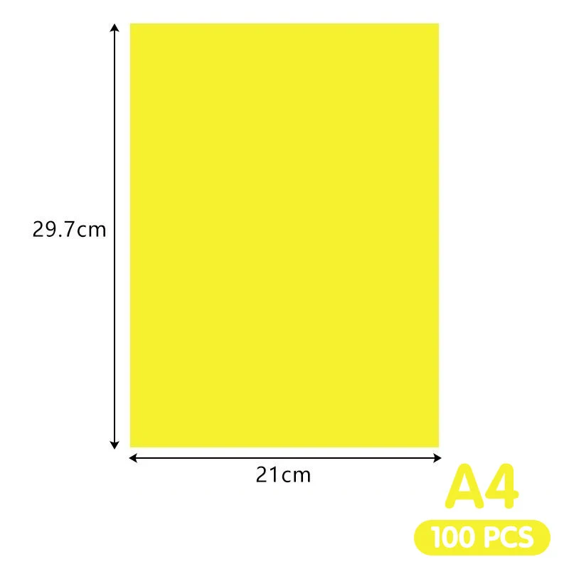 Buntes A4-Kopierpapier-Set für Handwerk & Basteln