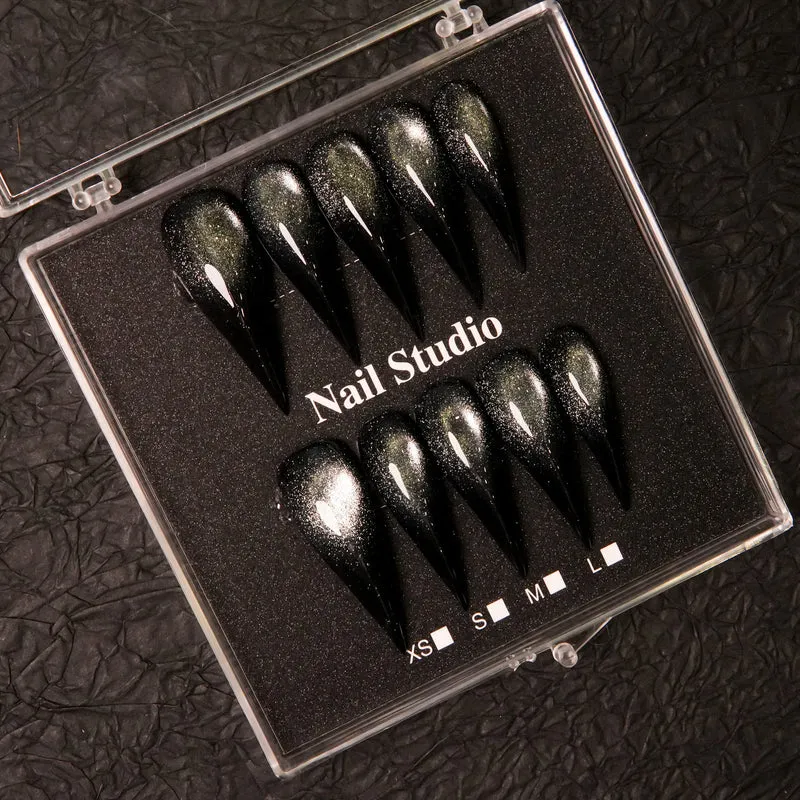 Glamouröse Stiletto Press-On Nagelset