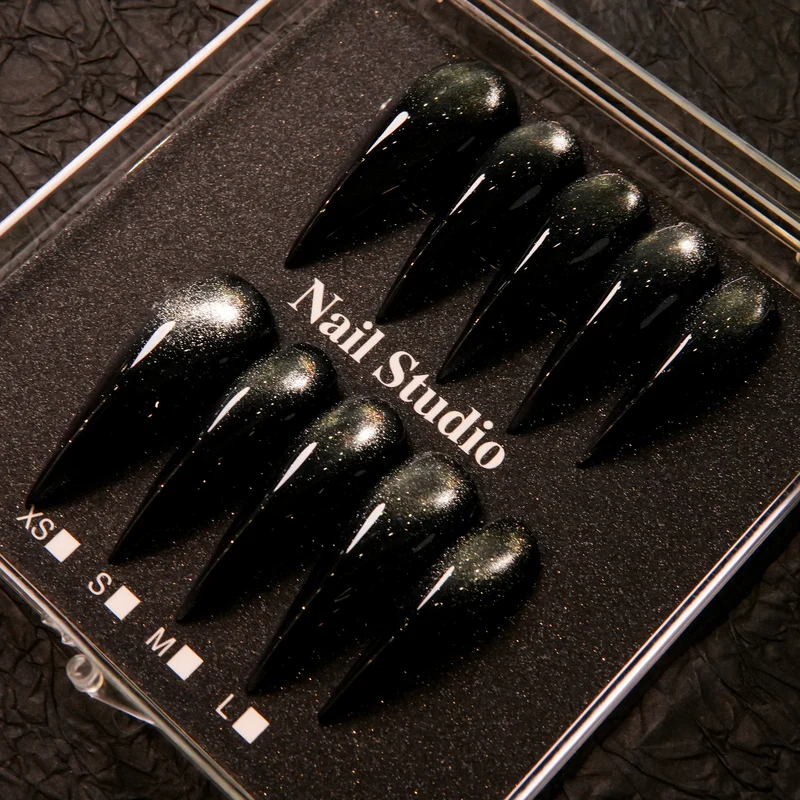 Glamouröse Stiletto Press-On Nagelset