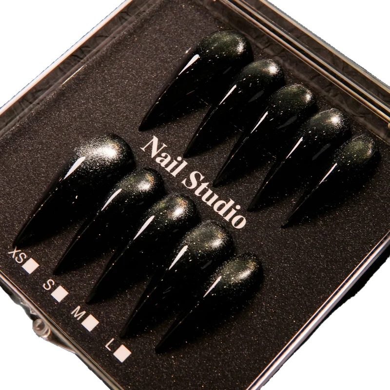 Glamouröse Stiletto Press-On Nagelset