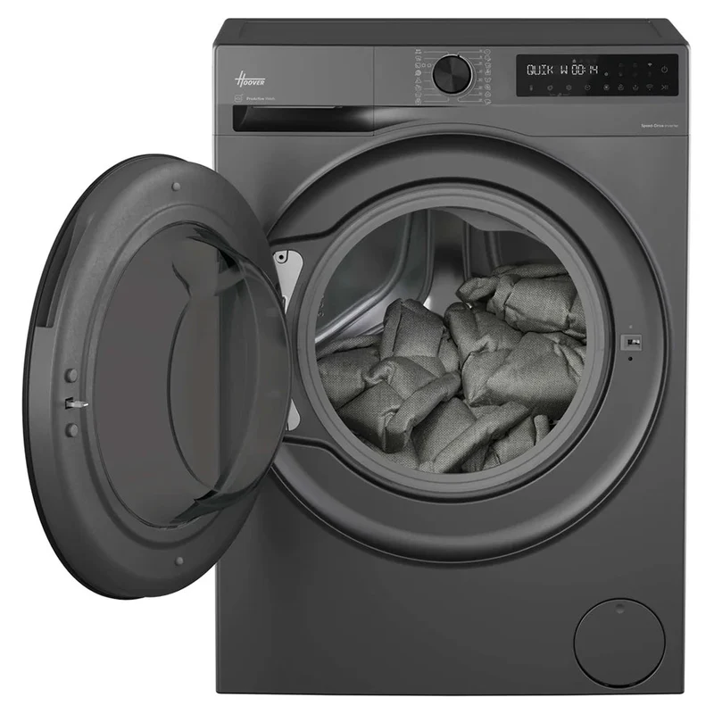 Hoover Pro Wash & Dry Series 3 9KG/6KG 1400RPM freistehend Waschtrockner - Polar Night Grau | HBWR 496B8G-80