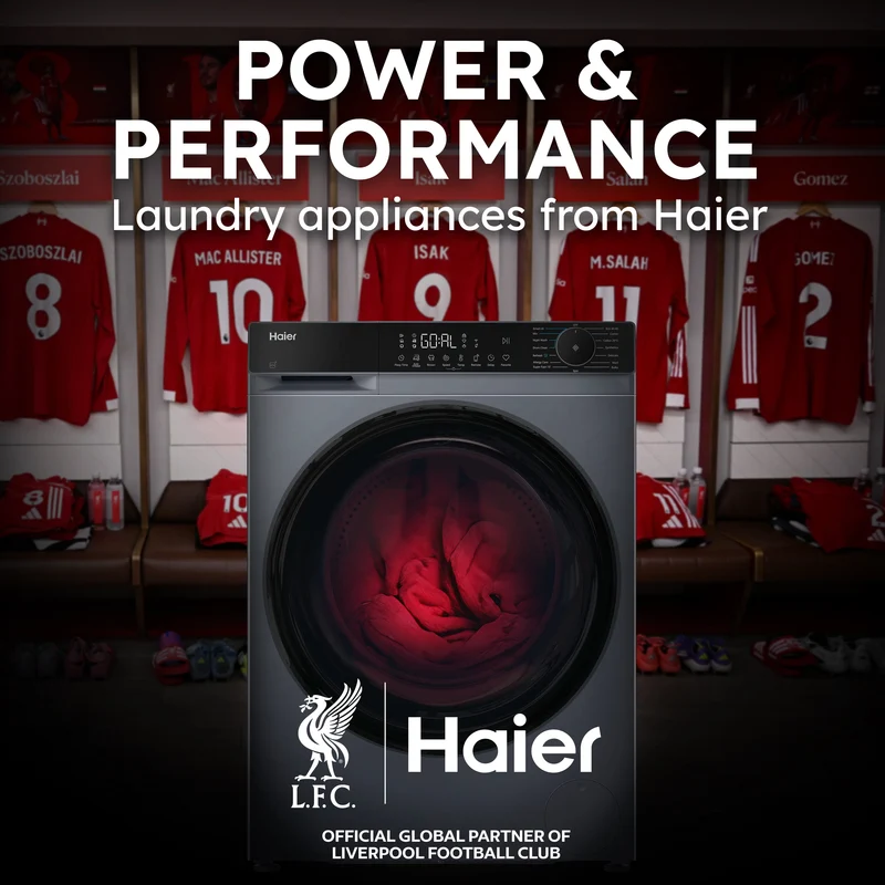 Haier I-Pro Series 7 Plus 9KG freistehend Heat Pump Wäschetrockner - Weiß | HD90-A3Q979U1