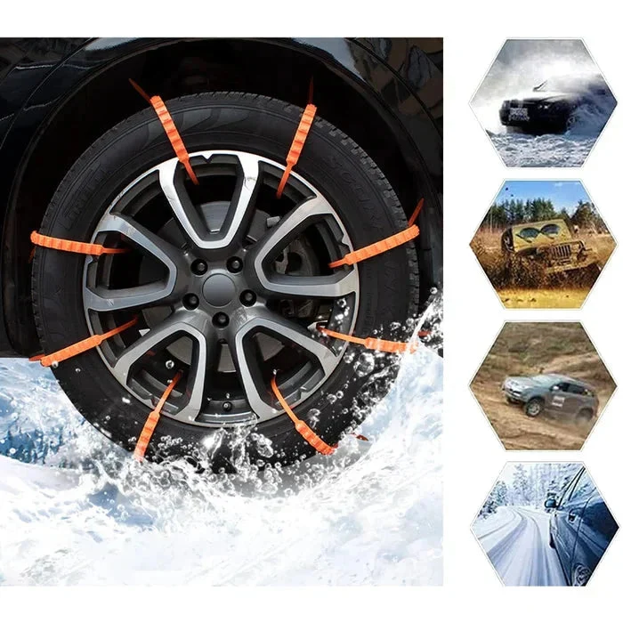 📢📢50 % Rabatt!! ⏰ Rutschfeste Schneeketten – Einfache Montage, Hoher Grip auf Eis/Schnee & Maximale Winter-Sicherheit ❄️