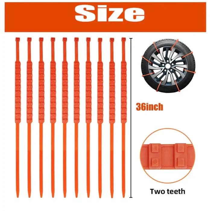 📢📢50 % Rabatt!! ⏰ Rutschfeste Schneeketten – Einfache Montage, Hoher Grip auf Eis/Schnee & Maximale Winter-Sicherheit ❄️