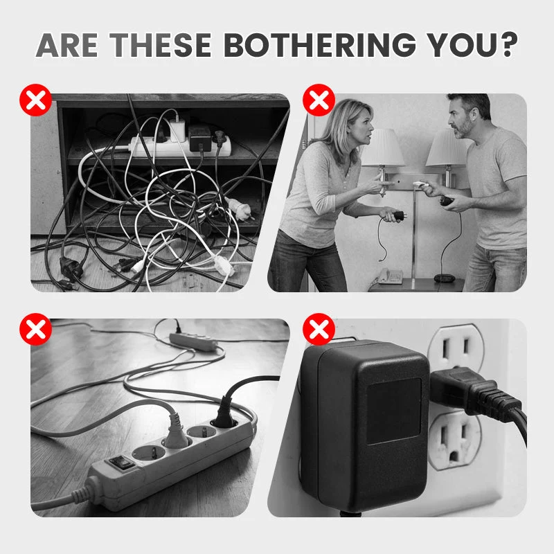 🎉 Neujahrsgeschenk – 50% RABATT!🔌 Intelligente Steckdosenleiste mit USB & Nachtlicht – Vielseitig & Sicher!