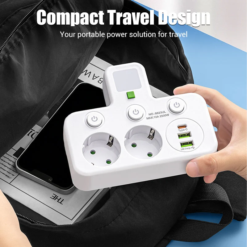 🎉 Neujahrsgeschenk – 50% RABATT!🔌 Intelligente Steckdosenleiste mit USB & Nachtlicht – Vielseitig & Sicher!
