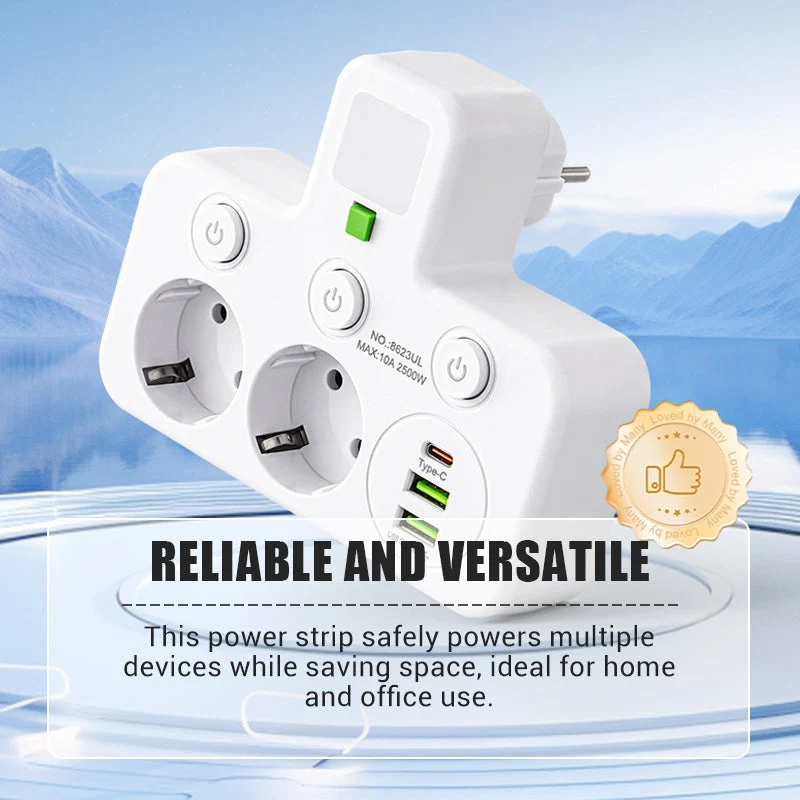 🎉 Neujahrsgeschenk – 50% RABATT!🔌 Intelligente Steckdosenleiste mit USB & Nachtlicht – Vielseitig & Sicher!