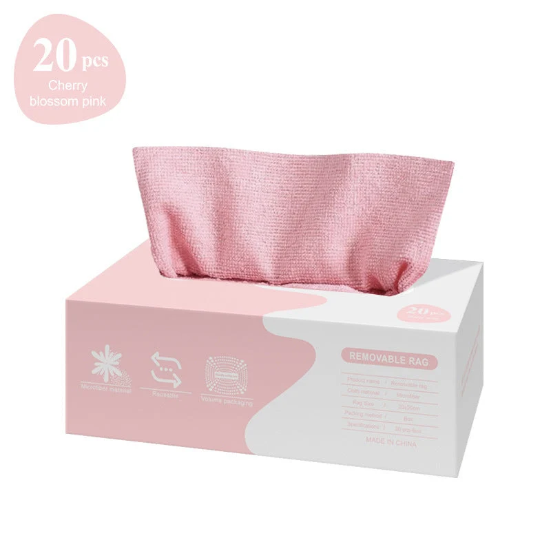 🔥Solange der Vorrat reicht 50 % Rabatt!♻️Reusable Mikrofaser-Papierhandtücher (20 Stück in 1 Schachtel)
