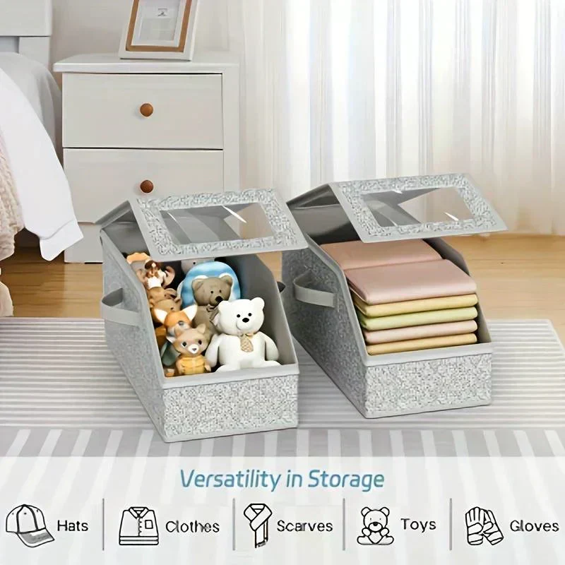 🧢 50 % RABATT! 🎉 Stapelbare Boxen für Mützen – transparent, modular und platzsparend ⚾📦