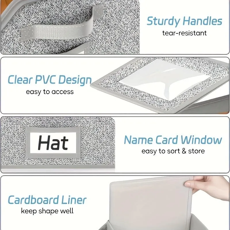 🧢 50 % RABATT! 🎉 Stapelbare Boxen für Mützen – transparent, modular und platzsparend ⚾📦