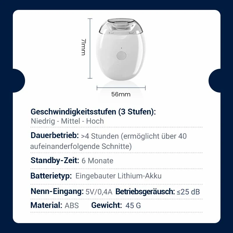 💅50 % Rabatt✨Universelle automatische Nagelfeile für Erwachsene und Kinder👶🔧
