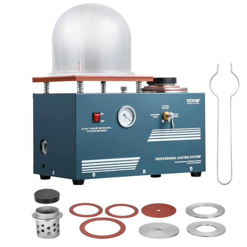 Vakuum-Einbettgussmaschine Metallschmuckgusswerkzeug Vakuumgussmaschine