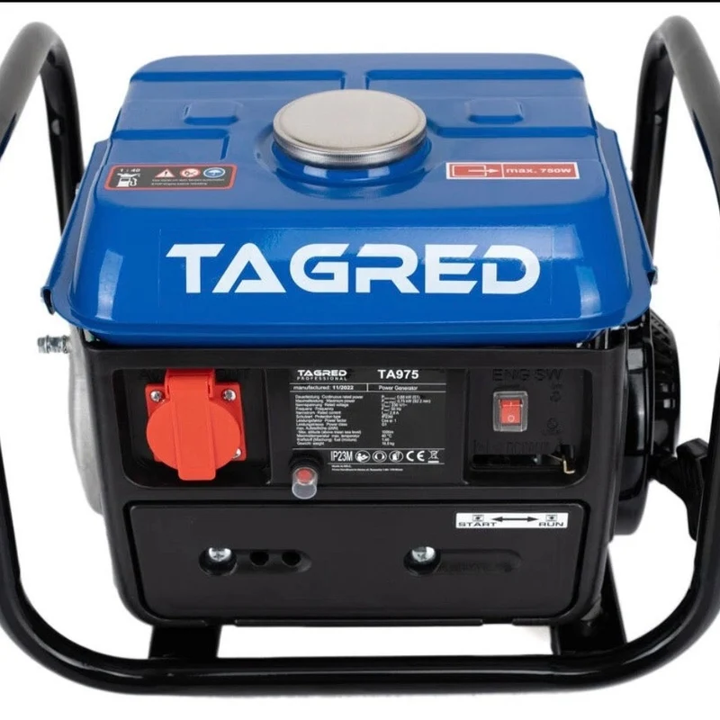 Stromerzeuger 750W Benzin Generator Notstromaggregat