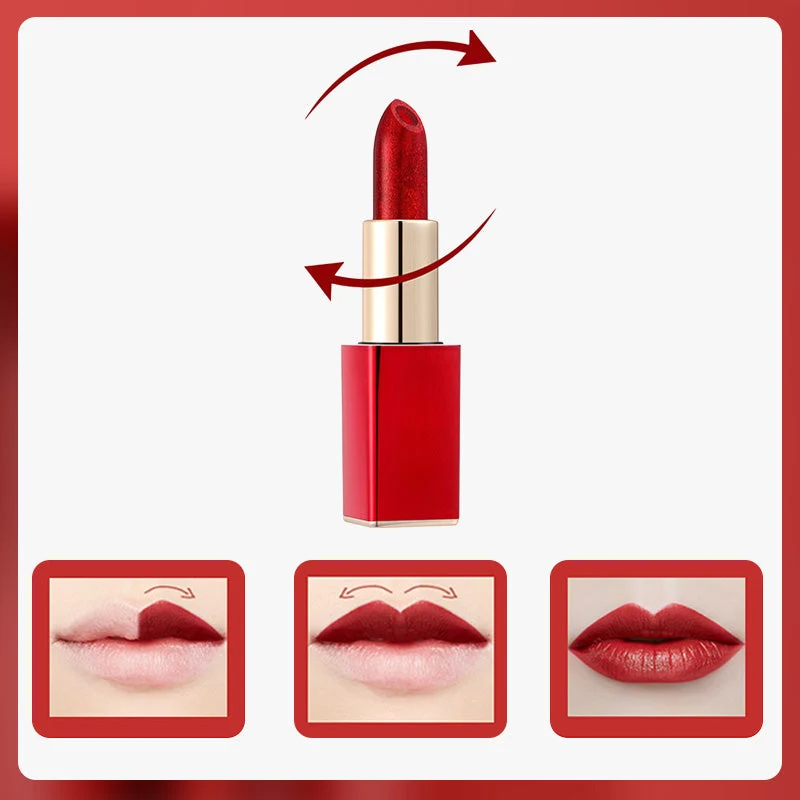 💄 KAUFE 3, ERHALTE 1 GRATIS! 🎉 Farbwechselnder Glitzer-Lippenstift – Feuchtigkeitsspendend, Lang anhaltend & Glitzer-Effekt 📦