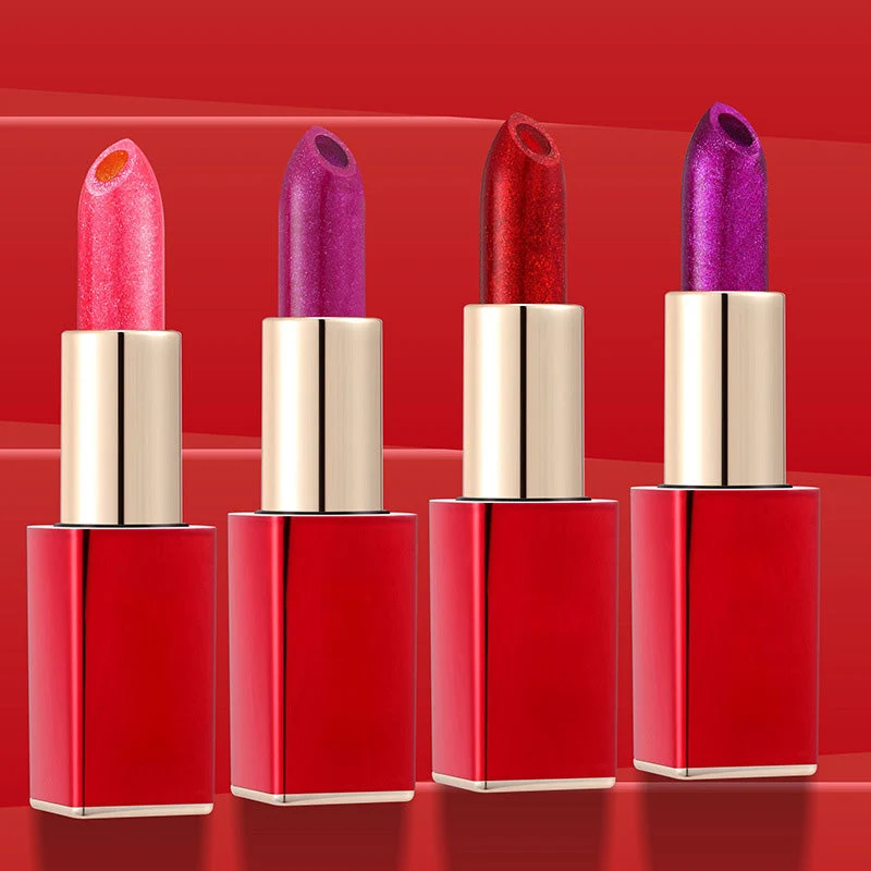💄 KAUFE 3, ERHALTE 1 GRATIS! 🎉 Farbwechselnder Glitzer-Lippenstift – Feuchtigkeitsspendend, Lang anhaltend & Glitzer-Effekt 📦