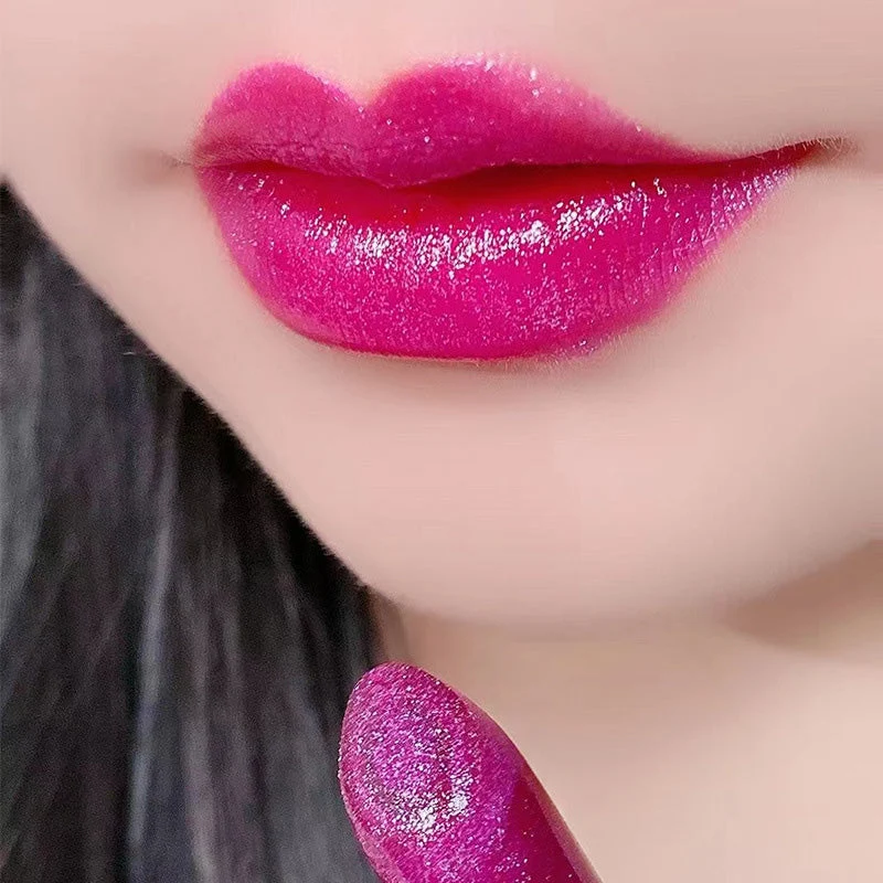 💄 KAUFE 3, ERHALTE 1 GRATIS! 🎉 Farbwechselnder Glitzer-Lippenstift – Feuchtigkeitsspendend, Lang anhaltend & Glitzer-Effekt 📦