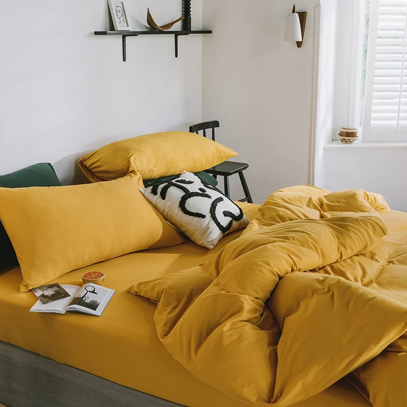 Bettwäsche-Set aus atmungsaktivem Baumwoll-Perkal mit temperaturausgleichender Verarbeitung