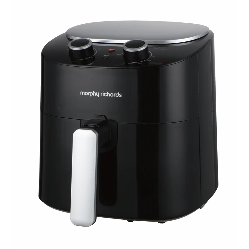 Morphy Richards 4.2L 1300W Manual AirFryer - Schwarz & Silber | 481000