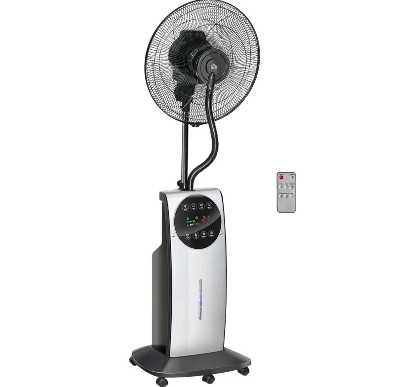 Nebel Ventilator Sprühnebel Standventilator Wasserabkühlung