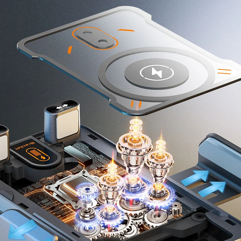 🔥HEISSER VERKAUF 50 % RABATT🎁⚡Über 50.000 verkauft! 📱Intelligente 2-in-1 Auto-Drehbare Handyhalterung & Kabelloses Ladegerät⚡