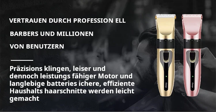 Professionelle Haarschneidemaschinen für Männer