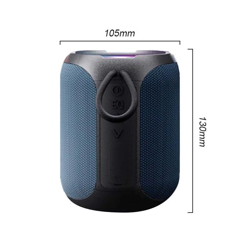 🎵40 W Peak tragbarer Bluetooth-Lautsprecher mit RGB-Beleuchtung💥