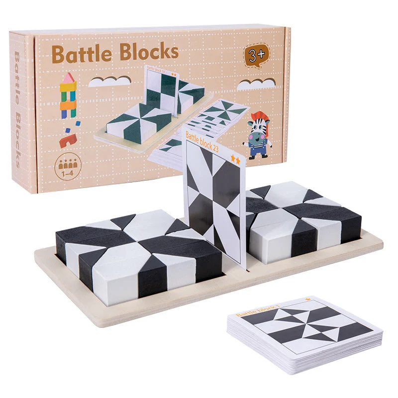 🔥Solange der Vorrat reicht 40 % Rabatt!🎉🌸Kreatives Lernpuzzleset für Kinder in Schwarz und Weiß