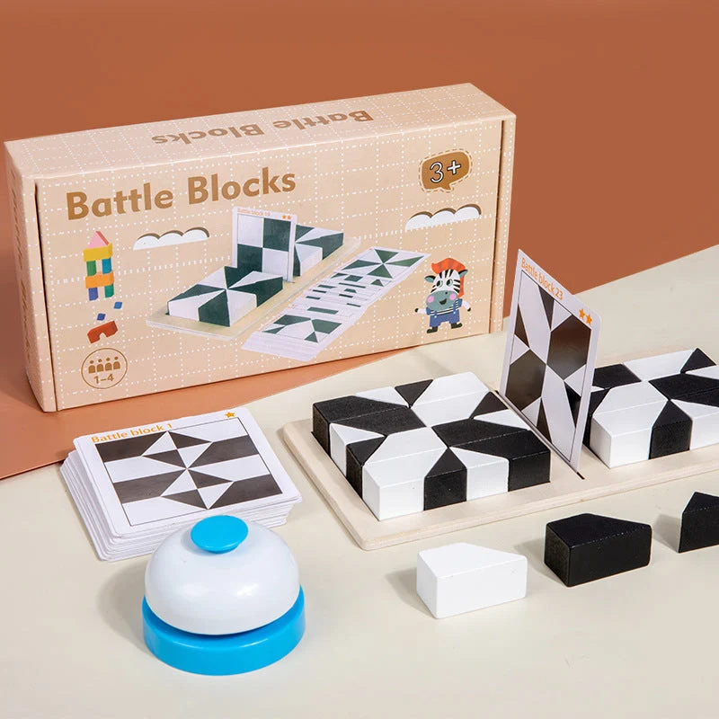 🔥Solange der Vorrat reicht 40 % Rabatt!🎉🌸Kreatives Lernpuzzleset für Kinder in Schwarz und Weiß