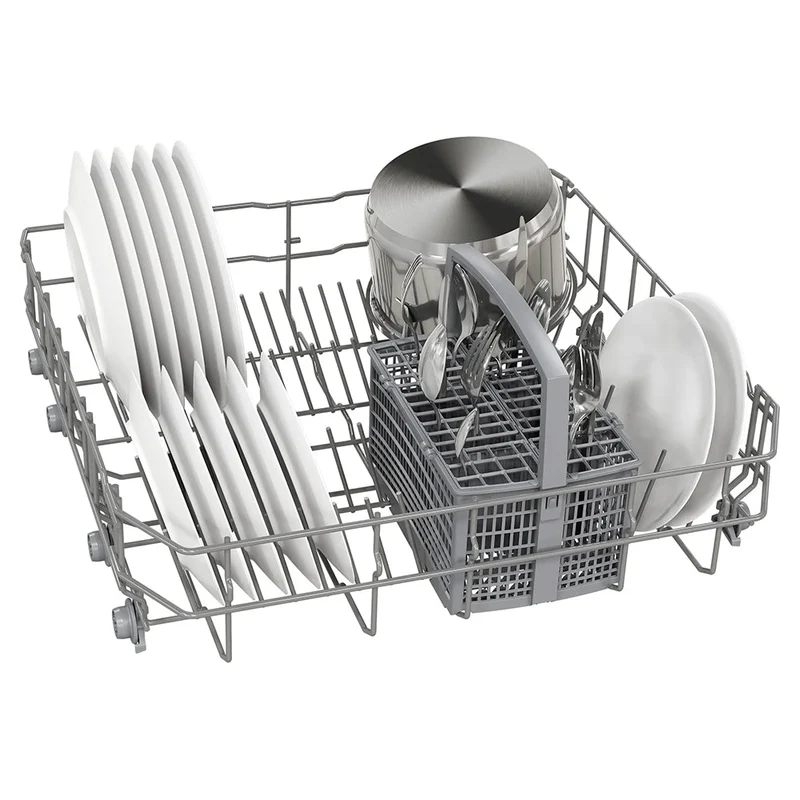 Bosch Series 2 85CM freistehend Standard Geschirrspüler - Brushed Steel | SMS26AI08G