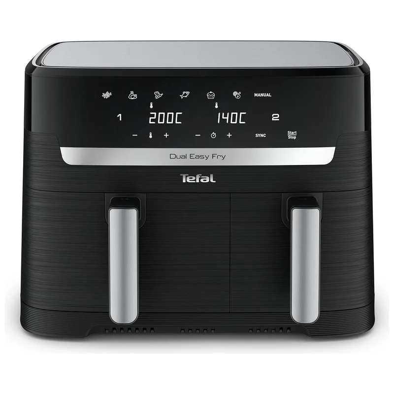 Tefal 8.3L 2700W Dual Zone 7 in 1 Digital Heißluftfritteuse - Schwarz | EY901840