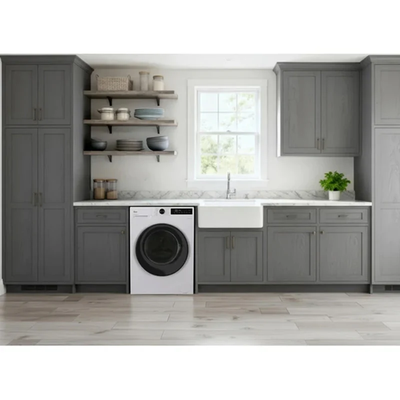 Hoover Pro Wash & Dry Series 3 10KG/6KG 1400RPM freistehend Waschtrockner - Weiß | HBWR 4106B8-80