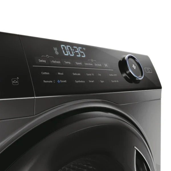 Haier I-Pro Series 5 9KG/6KG 1400RPM freistehend Waschtrockner - Anthracite | HWD90B14959S8NUK