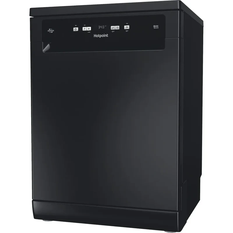 Hotpoint 60CM freistehend Standard Geschirrspüler - Schwarz | HP2FFC14BN6BUK