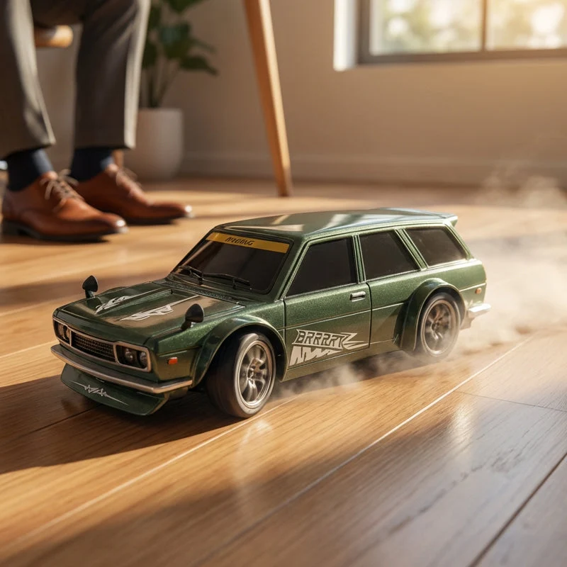 🔥Solange der Vorrat reicht 50 % Rabatt!🎉1:24 Ferngesteuertes Drift Auto mit LED Beleuchtung