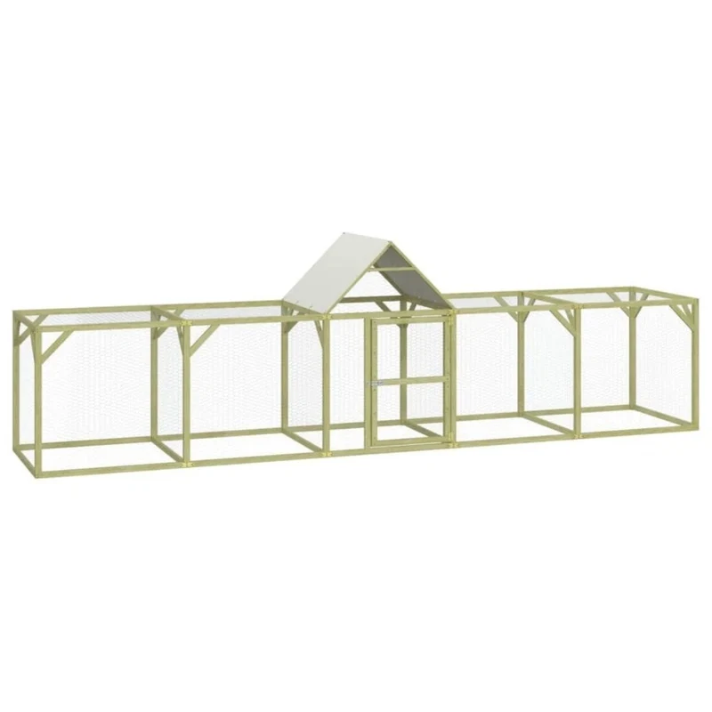 Hühnerkäfig Hühnerstall Gehege Outdoor Stall 500×100cm