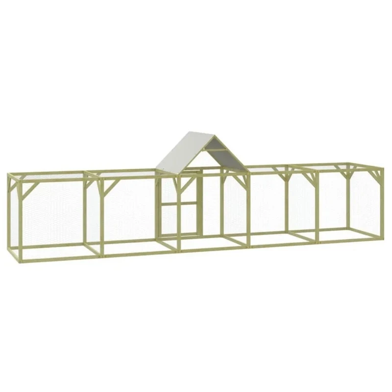 Hühnerkäfig Hühnerstall Gehege Outdoor Stall 500×100cm