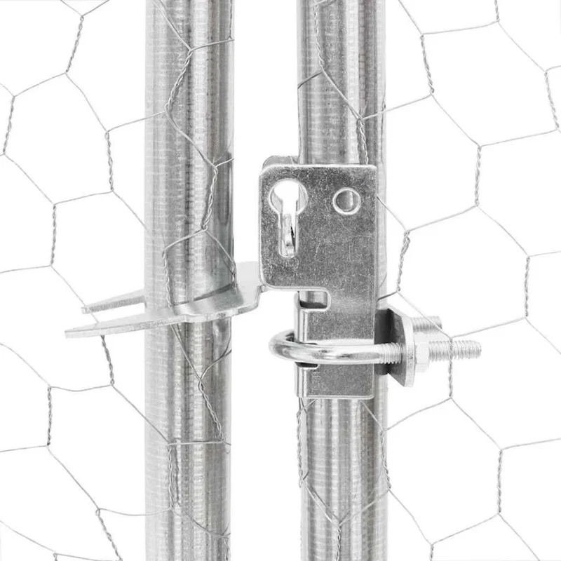 Hühnerkäfig Voliere Hühnerstall Gehege Outdoor 2,5×4×2,25m