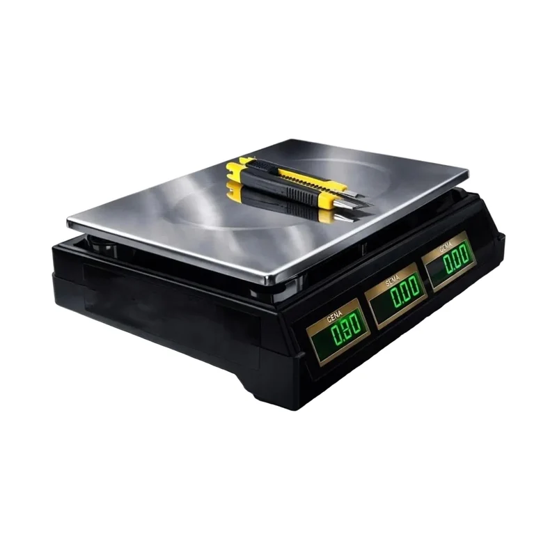 Elektronisch Ladenwaage 40kg Preisrechnend Digitalwaage