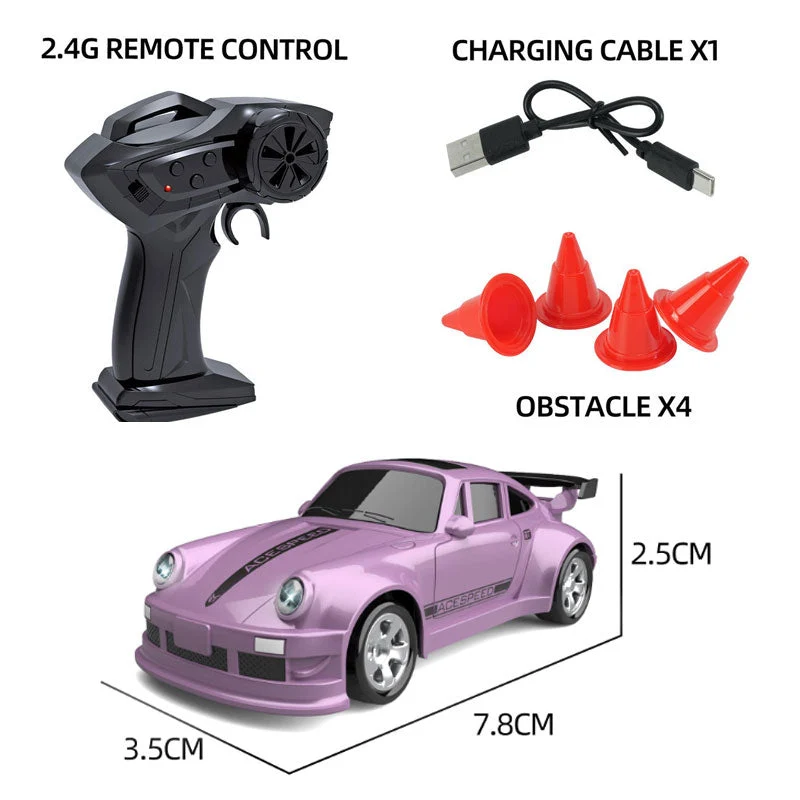 🔥Black-Friday-Mega-Angebot – 50 % Rabatt🔥Ferngesteuertes Mini-Rennauto