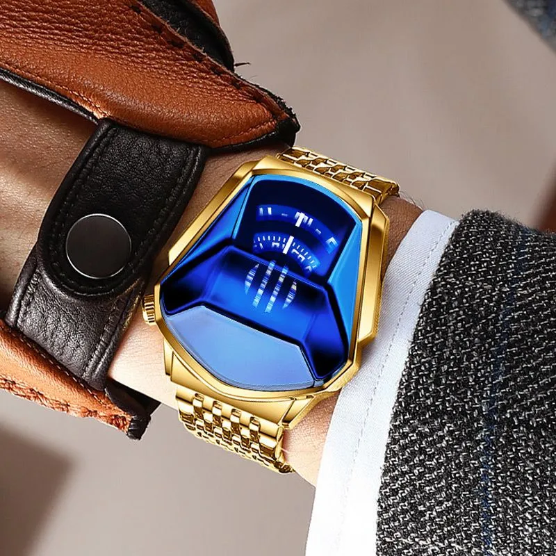 📢📢 Flash Sale: Nur noch 3 Stunden! ⏰⏰——Luxus Herren Rennsport Rhombus Uhr