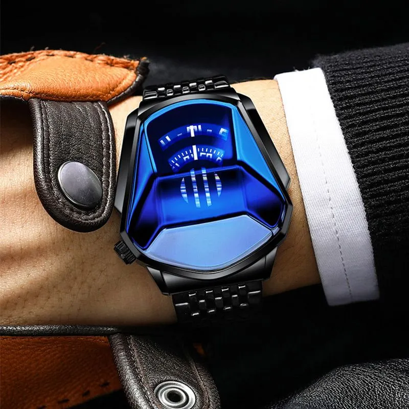 📢📢 Flash Sale: Nur noch 3 Stunden! ⏰⏰——Luxus Herren Rennsport Rhombus Uhr