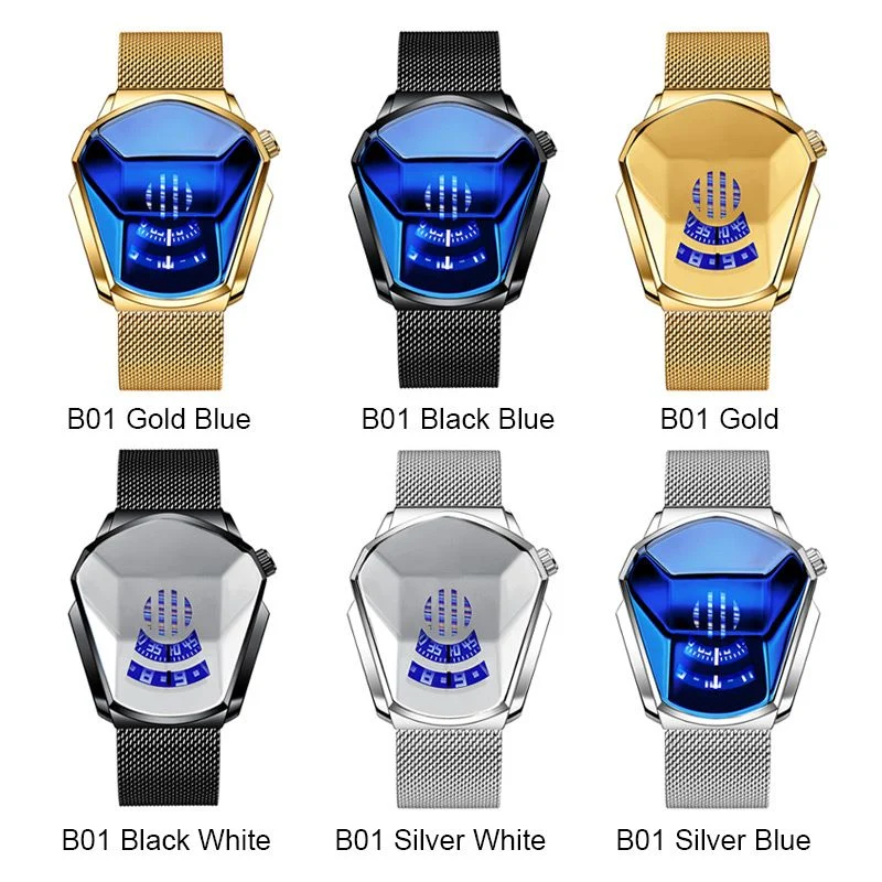📢📢 Flash Sale: Nur noch 3 Stunden! ⏰⏰——Luxus Herren Rennsport Rhombus Uhr