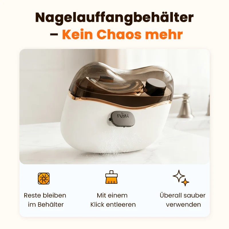 🔥2-in-1-Nagelknipser und elektrische Nagelfeile
