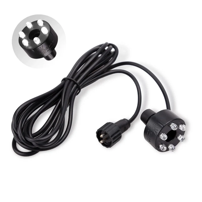 LED Ring Springbrunnen Set Teichbeleuchtung
