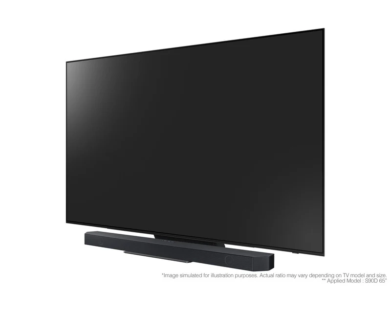 Samsung Q-Series 3.1.2CH Soundbar mit Subwoofer - Titan Schwarz | HW-Q600H/XU