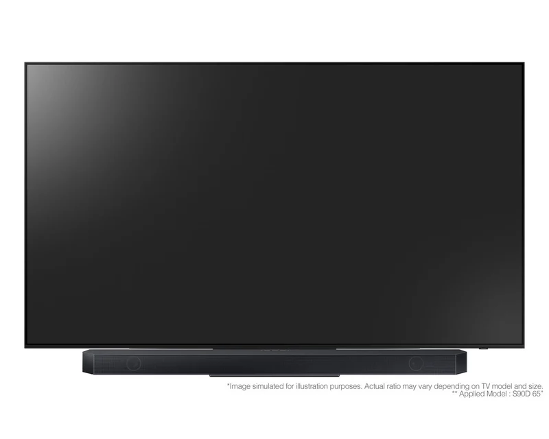 Samsung Q-Series 3.1.2CH Soundbar mit Subwoofer - Titan Schwarz | HW-Q600H/XU